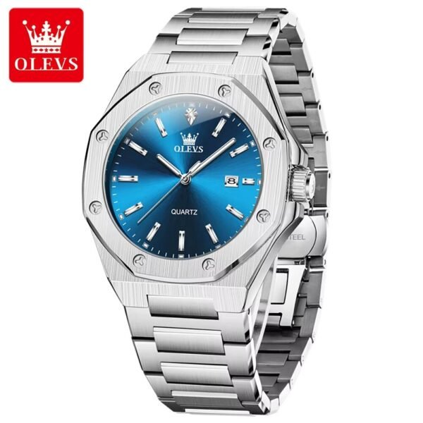 OLEVS 3613 Man’s Premium Watch-Blue