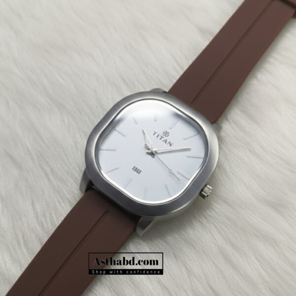 Titan Classy Square Men's Watch-Brown