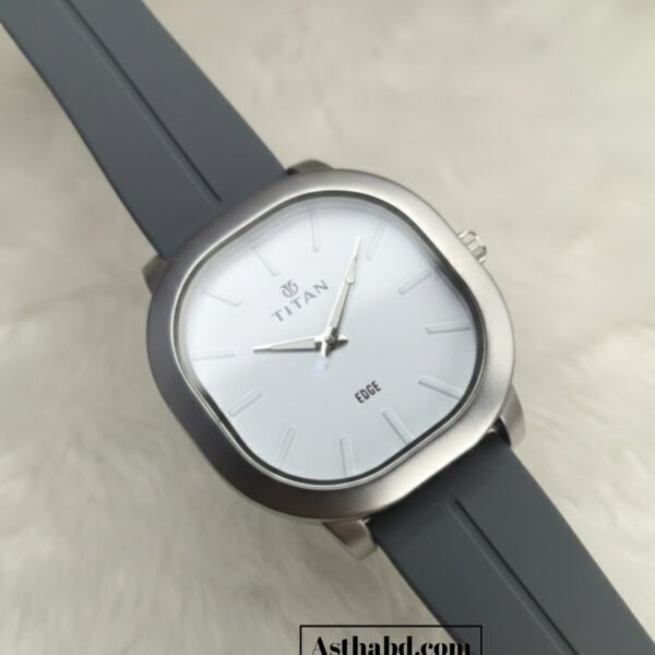 Titan Classy Square Men's Watch-Gray